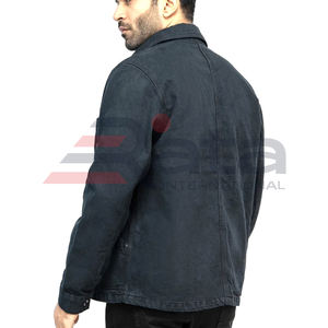 Customized OEM Casual Style <b>Men</b> Wear <b>Denim</b> <b>Jackets</b> in <b>Black</b> Color New Breathable Premium Product <b>Denim</b> <b>Jackets</b> - Product Image 2