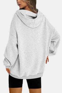 Sweats à capuche surdimensionnés pour femmes sweats à capuche pulls à capuche automne mode vêtements anti-boulochage, respirant, sweats à capuche pour femme - Product Image 4