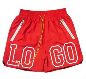 Pantalones cortos de alta calidad para hombre, novedad de 2025, de poliéster, LICRA y playa, con logotipo personalizado - Product Image 2