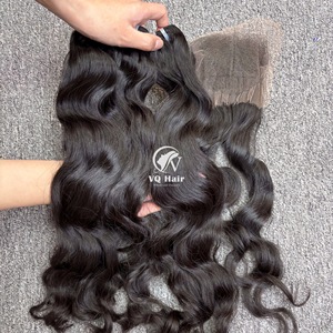 Mejor venta Raw Camboyan Hair Genius Weft Ventas al por mayor 100% Raw Hair Natural Wave Sin procesar Cutícula Alineada Cabello - Product Image 1