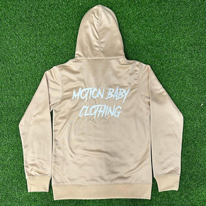 Survêtement personnalisé d'hiver Sweats à capuche avec fermeture éclair de haute qualité Sweatsuits imprimés pour hommes Logo personnalisé Adultes 100% Coton Plus Size - Product Image 4