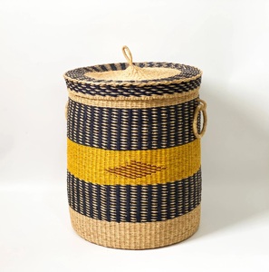 <b>Weave</b> sea grass bin for bed room decors storage wholesale excellent quality seagrass bins <b>baskets</b> - Product Image 6