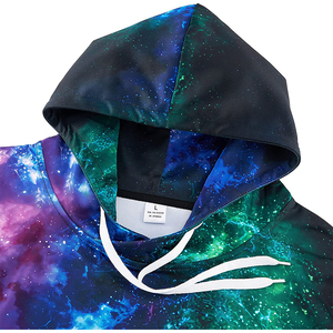 เสื้อฮู้ดแบบสวมหัวของผู้ชายดีไซน์แบบใหม่พิมพ์ลาย3D พิมพ์ลายนูนพิมพ์โลโก้เสื้อฮู้ดฤดูใบไม้ผลิผลิตจากประเทศปากีสถาน - Product Image 3