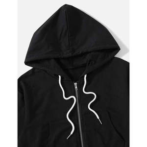 Ensemble de survêtement décontracté pour femme, couleur unie, automne-hiver, sweat à capuche zippé à manches longues et pantalon, vêtements de sport en gros 2026 - Product Image 5