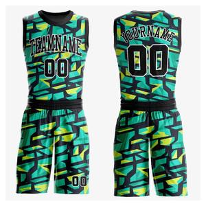 Uniforme de Baloncesto Personalizado para Hombre con Logotipo Nuevo Diseño OEM ODM, Uniforme Deportivo de Baloncesto Transpirable de Secado Rápido con Malla Personalizada para Equipos - Product Image 1