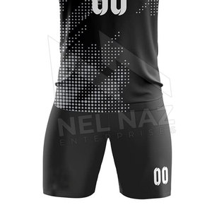 Equipación de fútbol de poliéster para hombre con logotipo personalizado, conjuntos de uniformes y camisetas de fútbol en blanco, ropa de equipo de fútbol estilo Francia - Product Image 2