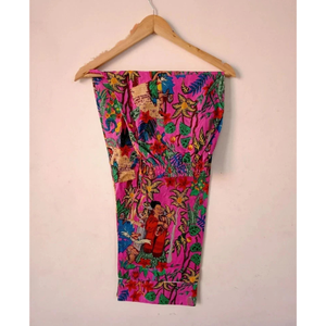 Conjunto de Pijama de Algodón Hecho a Mano para Mujer, Ropa de Dormir Floral, Mercado Mayorista al Mejor Precio - Product Image 3