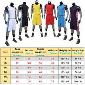 ชุดฝึกซ้อมบาสเกตบอล ชุดกีฬาคุณภาพสูง เสื้อเจอร์ซีย์แบบเรียบ ระบายอากาศได้ดี ชุดวอร์มฤดูร้อน เสื้อกั๊ก กางเกงขาสั้น ชุดฟิตเนส - Product Image 3