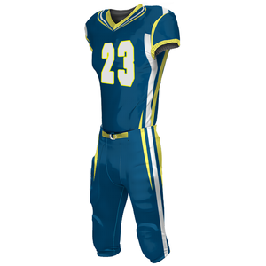 Breathable Printed American Football Uniform Adult Short Sleeve 100% Polyester Customizable OEM Service Best Price - Product Image 6