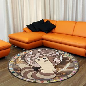Alfombra de Anime Furret: Decoración para Sala de Juegos Japonesa, Regalo para Gamers, Alfombra Delgada de Tela No Tejida - Product Image 4