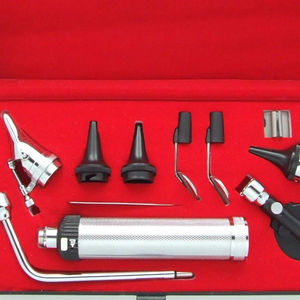 Leather Case ENT Diagnostic Set for Medical Practitioners Professional Manual ENT Surgical Instruments <b>CE</b> Certified Hospital Use - Product Image 5