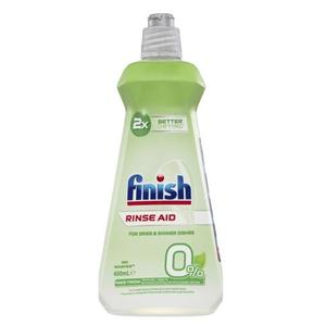 Finish Rinse Aid, formule sans résidus à 0 %, 400 ml, vaisselle brillante et propre sans traces ni marques - Product Image 6