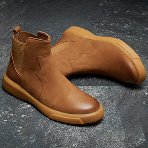 รองเท้าหนังวัวแท้แบบอ็อกซ์ฟอร์ด พร้อมส้นรองรับแรงกระแทกและดีไซน์กันลื่น รองเท้าหนังสำหรับสุภาพบุรุษ - Product Image 3