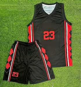 Uniforme de Baloncesto Personalizado con Nombre, Número y Logotipo, Impresión Digital, Reversible, Camiseta de Entrenamiento, Pantalones Cortos de Baloncesto para Hombre - Product Image 1