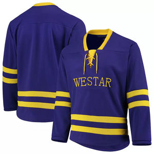 Tontons Maillot de hockey pour jeunes personnalisé de haute qualité Maillot de sport respirant avec logo d'équipe pour les vêtements de hockey sur glace - Product Image 5