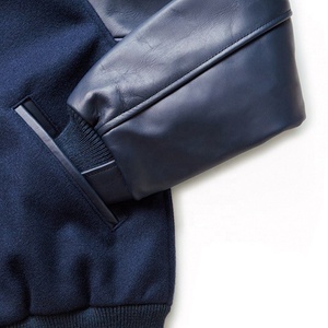 Custom Letterman Varsity <b>Jackets</b> Wool Body Genuine Sleeves Winter Wear Eco-Friendly <b>Heated</b> High Street Style Men's <b>Jacket</b> - Product Image 6