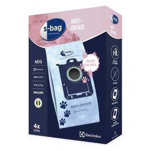 4 sacs de rangement pour aspirateur Electrolux Blue 900 168 459, S BAG E203S, pour aspirateurs Electrolux - Product Image 2