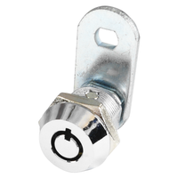 ABA Taiwan High-Security Durable Cylinder Locks 60mm Backset 2 Keys Bright Chrome Plated Secure Access Customizable for ATM