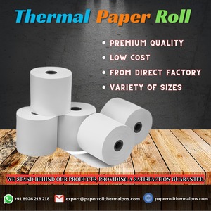 ม้วนกระดาษความร้อน80x80มม. สำหรับลงทะเบียนเงินสดเครื่องวางบิล - Product Image 2