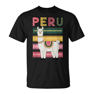 Camiseta divertida con diseño gráfico temático del Perú, talla unisex para adultos - Product Image 2
