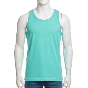 Débardeurs en coton pour hommes, imprimés par transfert thermique, doux, respirants, sans manches, pour la salle de sport, le fitness, vêtements décontractés, vente en gros, XS - Product Image 3