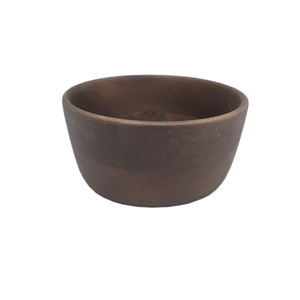 Nuevo cuenco de fruta decorativo de forma redonda de madera pulida negra para utensilios de cocina de mesa, ensaladera, hogar y hoteles, comida y aperitivos - Product Image 5