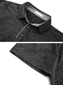Polo cómodo para hombre con mangas cortas Polo juvenil de secado rápido Camiseta Polo 100% algodón hecho en Pakistán - Product Image 4