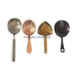 Fancy Set of 2 Gold and Copper Polished Kitchen <b>Tea</b> Strainer Vintage Top Quality Home Table Decorative Unique Metal <b>Tea</b> Infuser - Product Image 3