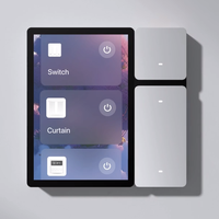 Panel Kontrol rumah sentuh cerdas WiFi Tuya layar 3.5 inci Panel saklar adegan IR pengendali jarak jauh pengontrol pusat