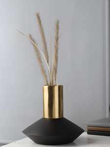 Vaisselle d'hôtel à thème établi décoration vase en métal pour le jour de Noël fête de mariage décoration vases à moderne - Product Image 3