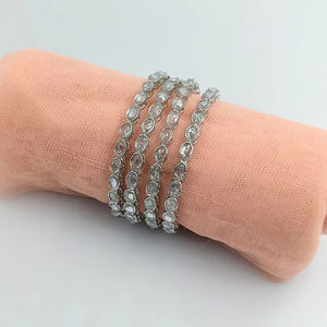 Indian Fashionable and Traditional Brass Bangles <b>Women</b> Wedding Bangles for <b>Women</b> and Girls - Product Image 1