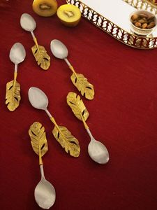 Meilleure qualité à la main en métal feuille poignée or au tarif de gros pour une utilisation de fête de mariage - Product Image 2