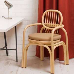 Chaise en rotin durable de style minimaliste Design époustouflant pour meubles d'extérieur Hôtels Chambres à coucher Salons Villas - Product Image 1