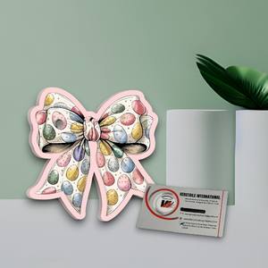 Plaque à cils personnalisable en acrylique magnétique, motif Pâques, Cœur, Fleur, pour extensions de cils, écologique, marque privée - Product Image 3