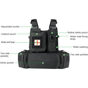 เสื้อกั๊กไนลอนอ๊อกฟอร์ดระบายอากาศได้ดีมีการออกแบบให้ใช้งานได้หลากหลายน้ำหนักเบาสามารถปรับได้ทนทานต่อการใช้งาน - Product Image 6