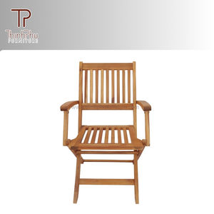 Silla Plegable de Madera de Acacia Más Vendida, Diseño Contemporáneo, Portátil para Parque, Hotel y Villa - Muebles Thinh Phu - Product Image 1