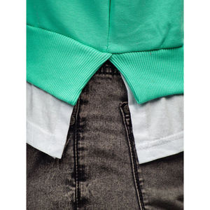 เสื้อสเวตเตอร์มีฮู้ดแบบสวมหัวโอเวอร์ไซส์สำหรับผู้ชายเสื้อสเวตเตอร์ปักลายแบบกำหนดเอง - Product Image 4