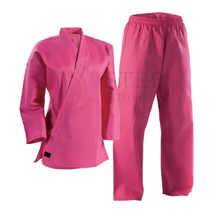 Uniforme de karaté de couleur grise, uniforme de karaté en coton/Polyester de qualité personnalisée pour hommes - Product Image 6