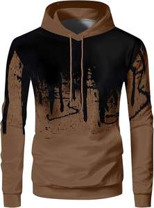 Survêtement Chaud en Coton Imprimé Unisexe Personnalisé Vintage 2 Pièces Jogging Costume à Capuche Moderne XL Hiver Respirant Grande Taille - Product Image 2