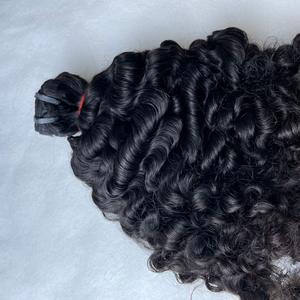Proveedores de cabello al por mayor Virgin burnese rizado paquetes de trama cutícula alineada cabello crudo lujo cabello humano a granel - Product Image 5