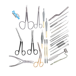 Juego de instrumentos nasales de acero inoxidable de alta calidad, 26 Uds., instrumentos básicos de cirugía Nasal para rinoplastia - Product Image 6