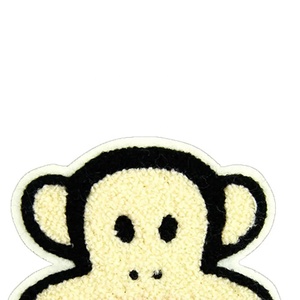 Felt-Chenille Embroidery Patches For Hats Clothing Custom Size-Heart Breathable Fabric Custom Logo Wholesale - Product Image 3