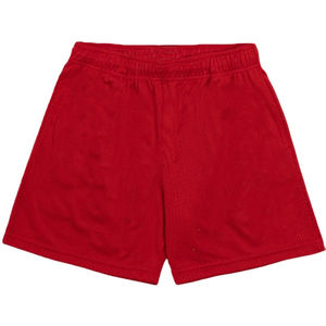Línea de malla de verano Cuatomized, serigrafía sublimada, pantalones cortos de malla lisos en blanco para hombre informales personalizados Premium Rojo Negro - Product Image 2
