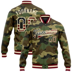 Direct Industry Wholesale Casual Winter Custom <b>Black</b> <b>Red</b>-White Bomber Full-Snap <b>Varsity</b> Letterman <b>Jacket</b> - Product Image 6