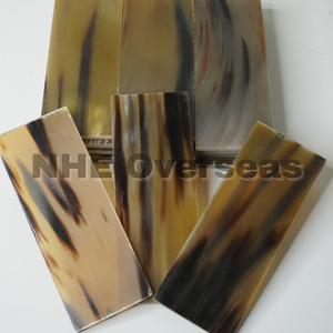 Assiettes en corne de buffle authentiques de style ligne complète pour l'artisanat de lunettes de qualité supérieure, qualité sélectionnée à la main par NHE Overseas - Product Image 3