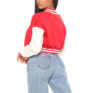 Veste universitaire courte tendance pour femmes, nouvelle arrivée élégante et tendance, vêtements d'hiver à la mode, vestes universitaires pour femmes - Product Image 2