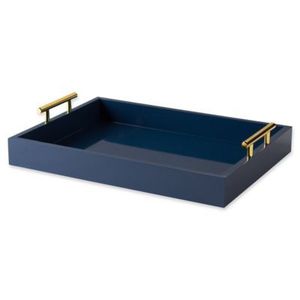 Plateau de service élégant en Mdf fait à la main avec des motifs complexes adaptés aux salons rustiques et aux cuisines de ferme - Product Image 1