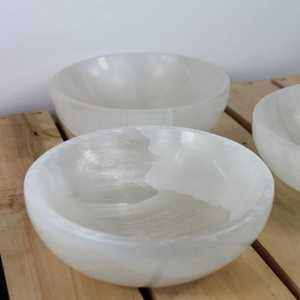 Premium Natural Gemstone Carved Bowl Wholesale Supplier Alibaba Healing Crystal Charging Meditation Home Decor <b>Yoga</b> Reiki <b>Gift</b> - Product Image 5