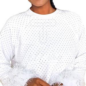 Sudaderas con Pedrería para Mujer, Impresión de Calidad, Personalizadas, Manga Larga, Transpirables, de Alta Calidad - Product Image 5