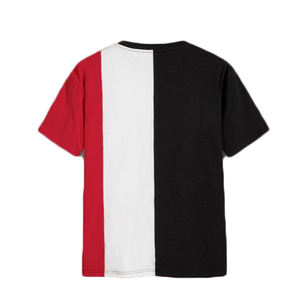 Camisetas de manga corta de algodón de punto transpirable para hombre con logotipo personalizado de calidad superior ropa de calle informal ecológica para exteriores - Product Image 6